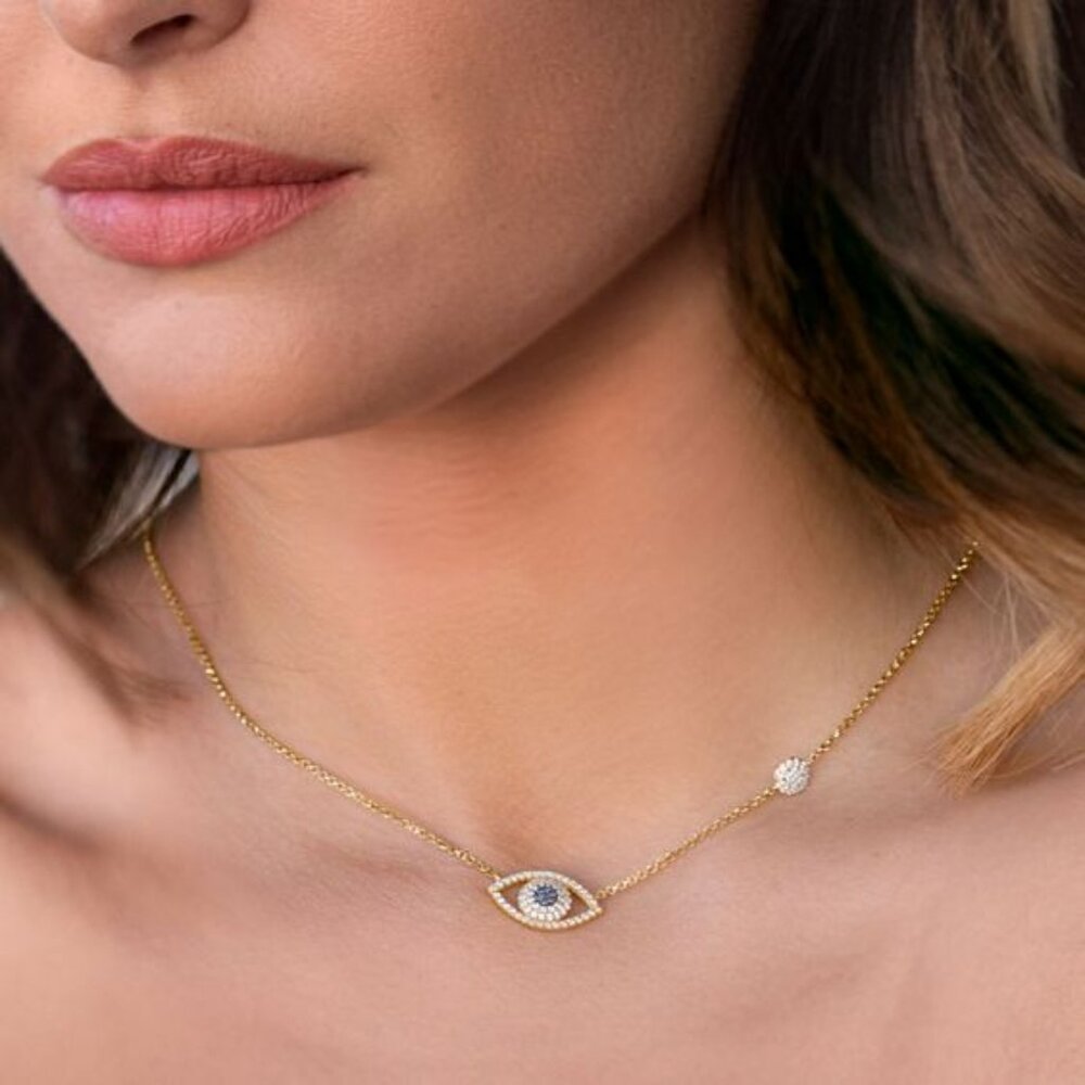 APM Monaco Evil Eye Necklace